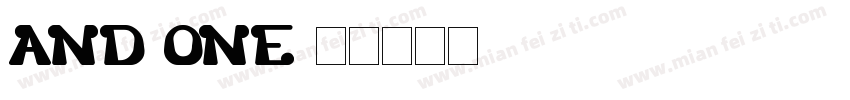 And one字体转换